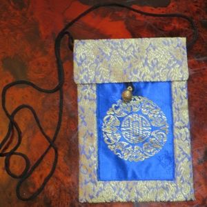 Small Embroided Crossbody Evening Bag